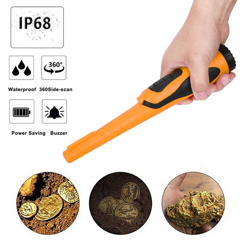 HS-16 IP68 High Sensitivity Portable Handheld Metals Scanning Locator Metal