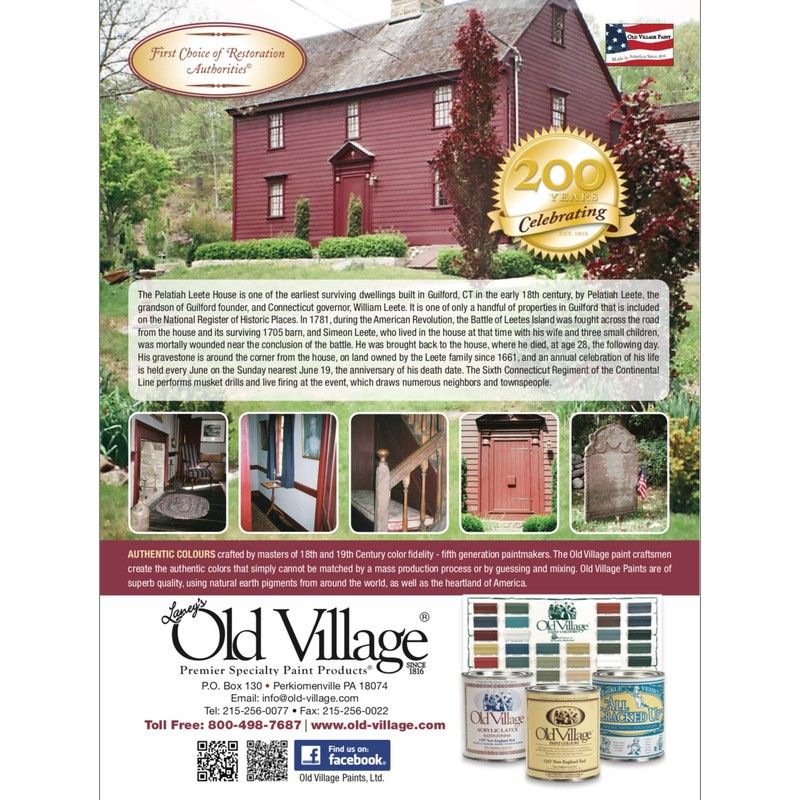1715qt Forest Green Old Village Acrylic Latex Paint