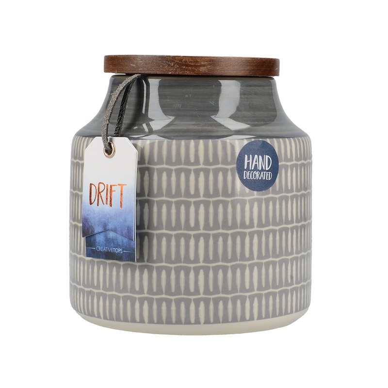 Mikasa Drift Ceramic Storage Canister for Tea, Coffee or Sugar,