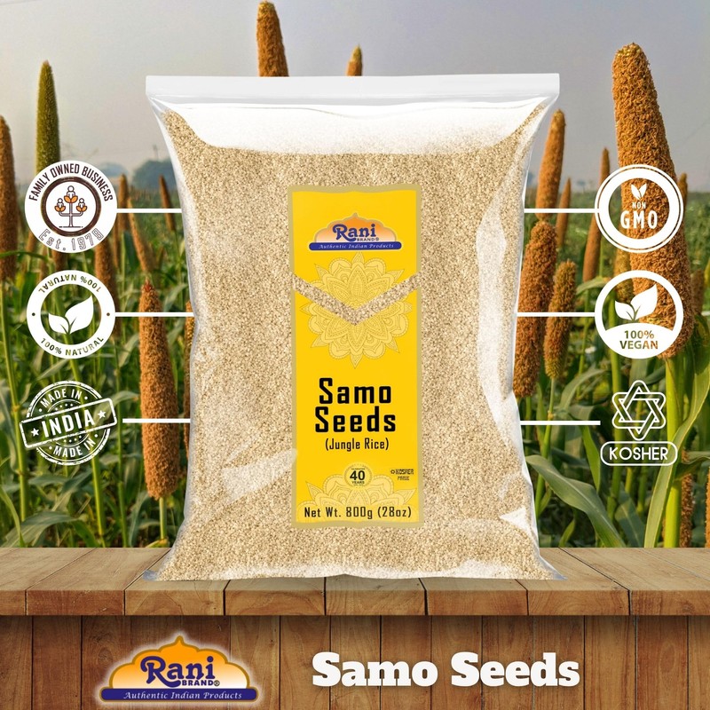 Rani Samo Seeds Whole 28oz (800g) Bulk ~ Japanese barnyard
