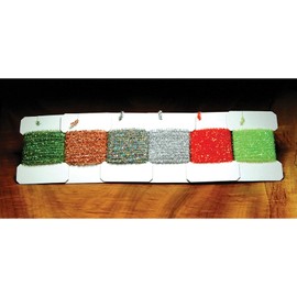Hareline Solid & Krystal Tinsel Chenille (Krystal FL. Pink)