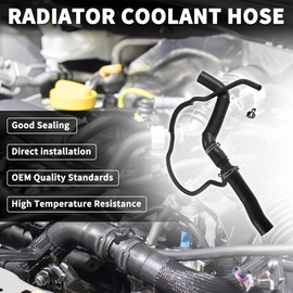 TUCKBOLD Radiator Coolant Hose for Ford Edge 2.0L L4 2012-2015 High Sealing No.DT4Z8260A | Upper Engine HVAC Heater Hose for Ford Edge 1 Pcs