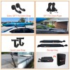 MeeFar Universal Car Soft Roof Rack Pads Luggage Carrier System