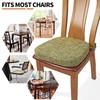 SINOSSO Thickened 2.5" Dining Chair Cushions, Soft Blended High Density