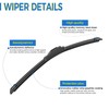Gavimnal® 26"+16"+12" Windshield Wiper Blades Replacement For Toyota Rav4 2019