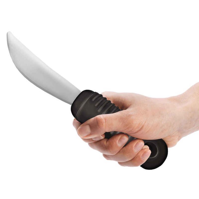 Rehabilitation Advantage Easy Grip Rocker Knife with Weighted Built-up Handle