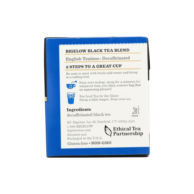 Bigelow Tea Decaf English Teatime 20 Bags (Pack of 6)