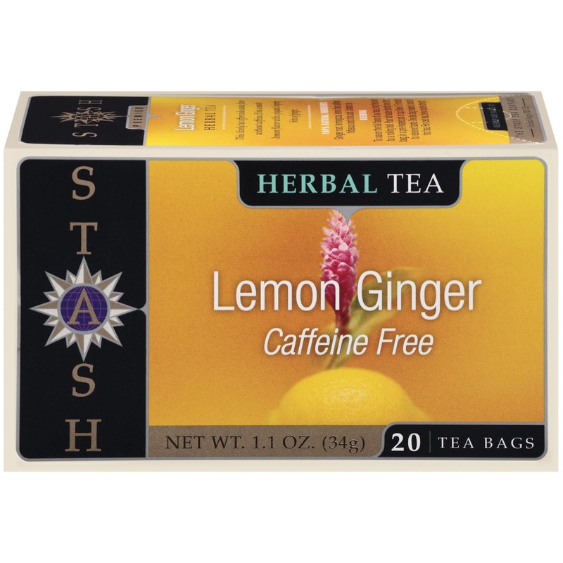 Stash Tea Lemon Ginger (Pack of 6)