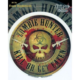 Frank Wiedemann - Zombie Hunter - Sticker / Decal