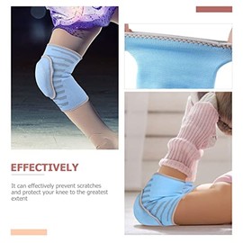 NOLITOY 2 Piezas Rodilleras deportivas para niños guardia protectora tirantes de apoyo suministros para niños rodilleras de uso diario rodillera...   