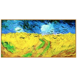 Orenco Originals Wheat Field with Crows Van Gogh Counted Cross Stitch Pattern
