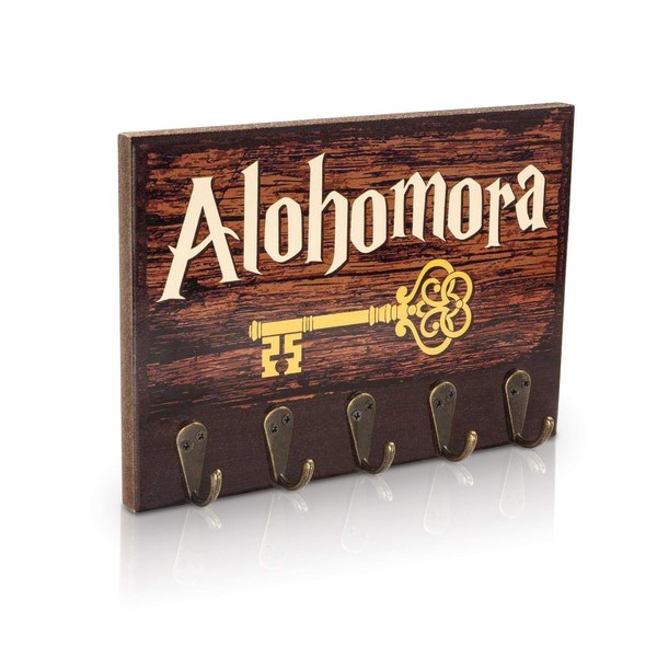getDigital Alohomora Key Rack | Magic Key Rack with Magic Spell | Key Board with 5 Key Hooks as Fabulous Fan Item