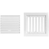 Repa Market White Adjustable Ventilation Grill - Louvered Air Vent