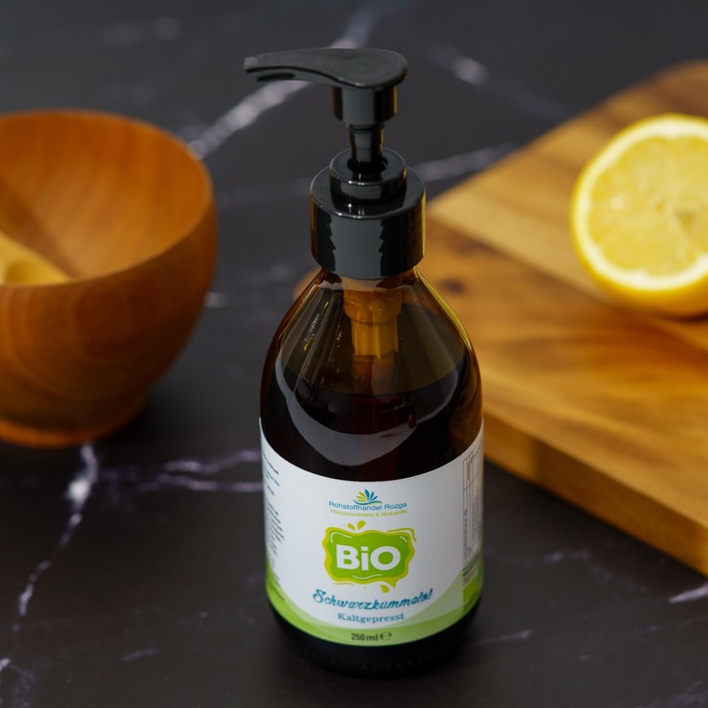 DE-ÖKO-006 Organic Black Cumin Oil Cold Pressed 250 ml 100%