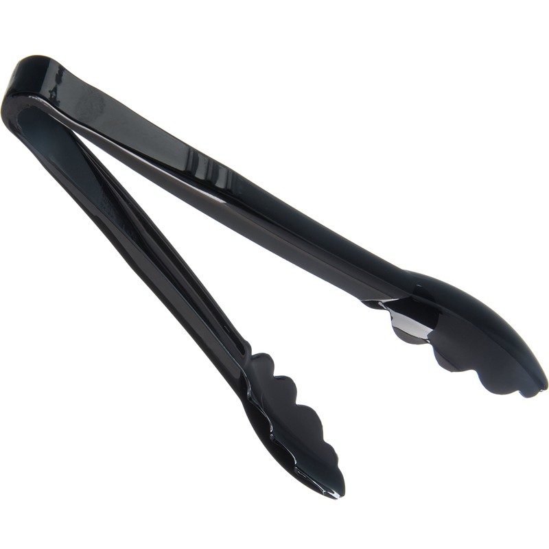 CFS Carly - Pinza para ensalada, 9 pulgadas, color negro,