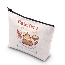 TSOTMO Calcifer's Bed & Breakfast Tote Bag Anime Lover Gift for Women Mother Best Friend (Calcifer's bag CA)
