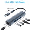 USB-C Ethernet Adapter, USB LAN Adapter 1000 Mbps LAN Network