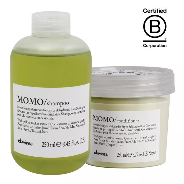 Davines Kit Hidratante Shampoo Y Acondicionador Davines Momo 250 Ml