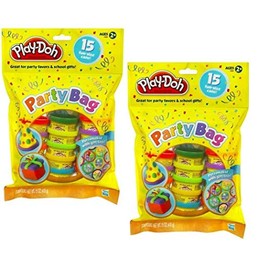 Play-Doh Party Bag Dough, 15 Count (Assorted Colors) - 2 Pack