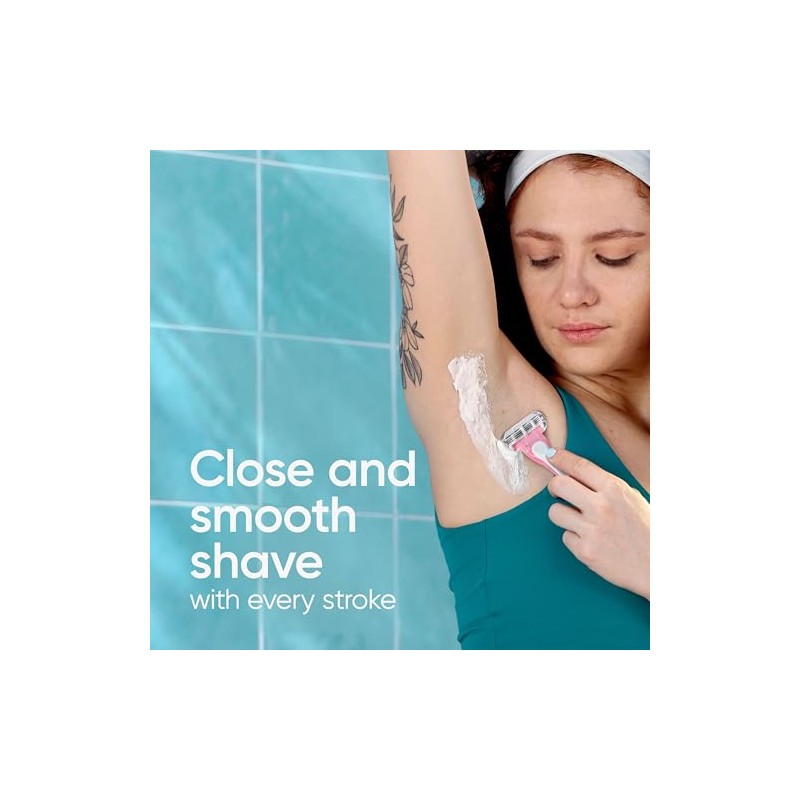 Gillette Venus Sensitive - Maquinillas de afeitar desechables para mujer,