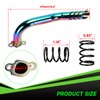 Mini Bike Exhaust Pipe Header Kit Compatible with Predator 212cc