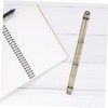 Operitacx 4 Binder Clasp Binders Desktop Organizer Archival Binder Portfolio