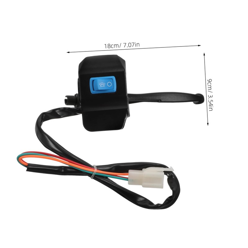CHILDWEET Motorcycle Handlebar Control Switch Electric Bike Headlight Horn and