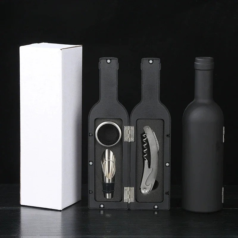 Wine Opener Gift Set for Entertaining – 5-Piece Stainless Steel