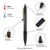 Volcanics Retractable Clicker Erasable Gel Pens - 0.7mm Ball Point,
