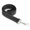 KCT Reflective Dog Lead 1.2m 4ft Black Nylon Strong Leash