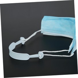 BIUDECO 20Pcs Ear Hook for Mask Comfortable Slip Mask Band for Ear Protection Non Slip Accessories Black Blue Pink Essential for Long Wear and Stability