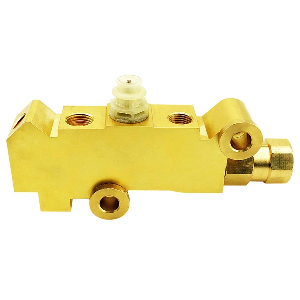 PV4 Brass Combination-Proportioning Valve, 172-1361 PV71 Disc-Disc Brake System Fit for Ford Chevy Mopar, Proportioning Valve Compatible with 4 Wheel Disc Brakes Trucks