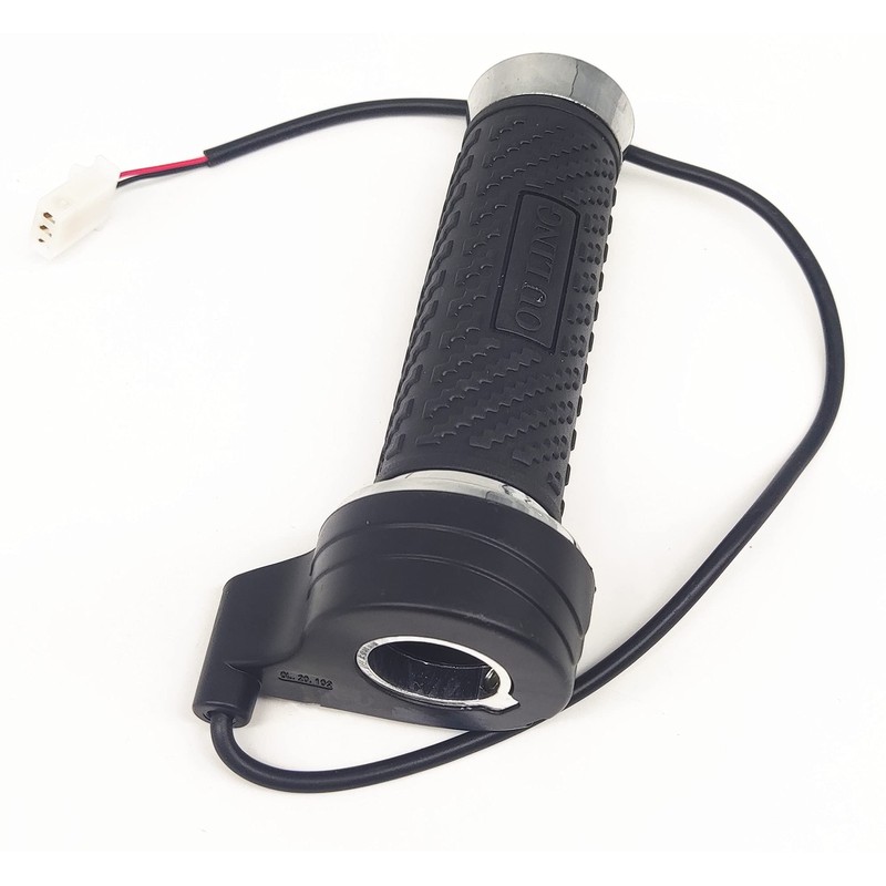 ZUODOOKU Universal 3 Wire Electric Scooter Bike Throttle Grip Black