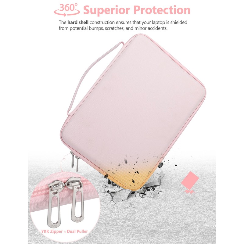 HYZUO 15-16 Inch Hard Shell Laptop Sleeve Case for MacBook