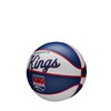 Wilson Mini Basketball Team Retro Sacramento Kings Outdoor Rubber Size: