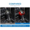 AIRSPEED Car Gear Shift Knob Cover Interior Accessories Sticker for