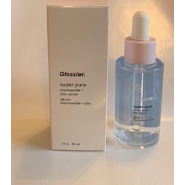 GLOSSIER Super Pure Zinc Niacinamide Serum 1oz Full Size