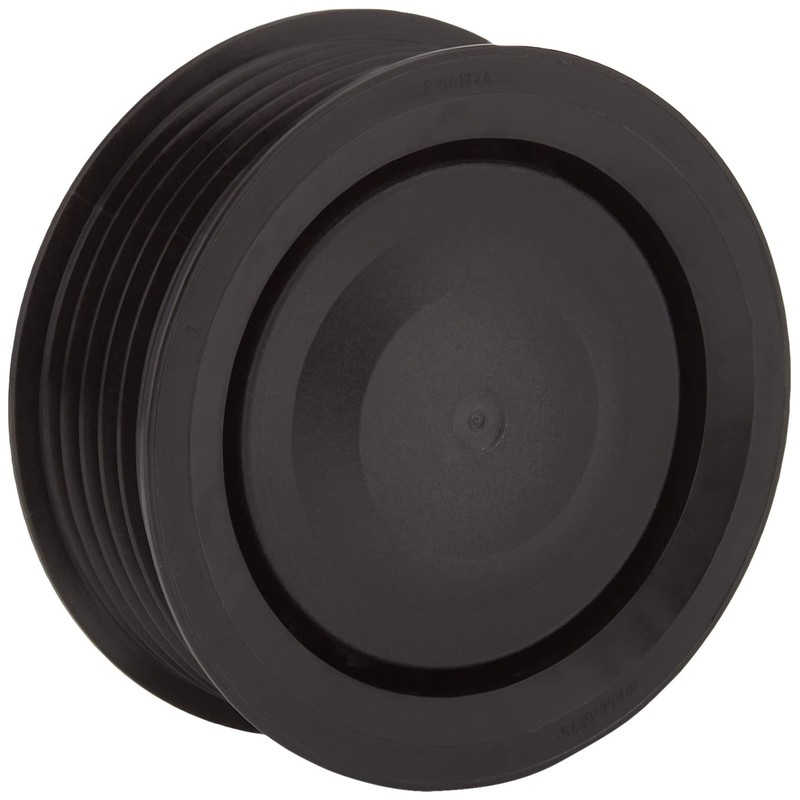 Poly-V Belt Pulley, Black, Ina