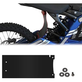 JESTOP Longer Fender, Upgraded Shock Absorption Mud Guard Mud Flap, Rear Mudguard Dust Cover Protector for Sur Ron Light Bee X/S Segway X160/ X260, for Original & Raised Seat