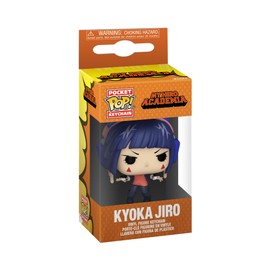 Funko Pop! Keychains: My Hero Academia (MHA) - Kyouka Jiro - Hearing Hero: Earphone Jack - Neuartiger Schlüsselanhänger - Vinyl-Minifigur Zum Sammeln - Strumpffüller - Geschenkidee - Anime Fans