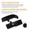DERMOKA Sequential Amber LED Side Mirror Marker Lights Compatible with