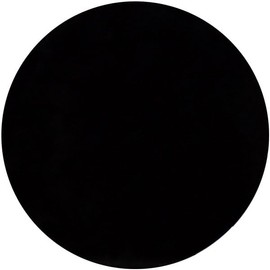 Marketing Holders 33” Round Disc DIY Black Acrylic 1/8" Thick Lucite Circle Table Top Art Project Portable Lightweight Backsplash Wall Panel Home Decor Shelving Professional Strong