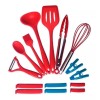 Ecko Utensilios De Cocina 15 Piezas Ecko Pinzas Batidor Pelador