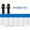 PORRCEY Hot Diamond Craft Sexy Long Sleeve Dress Sexy Dress