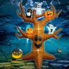 9ft Halloween Inflatable Ghost Tree Halloween Airblown Inflatable Outdoor Decor