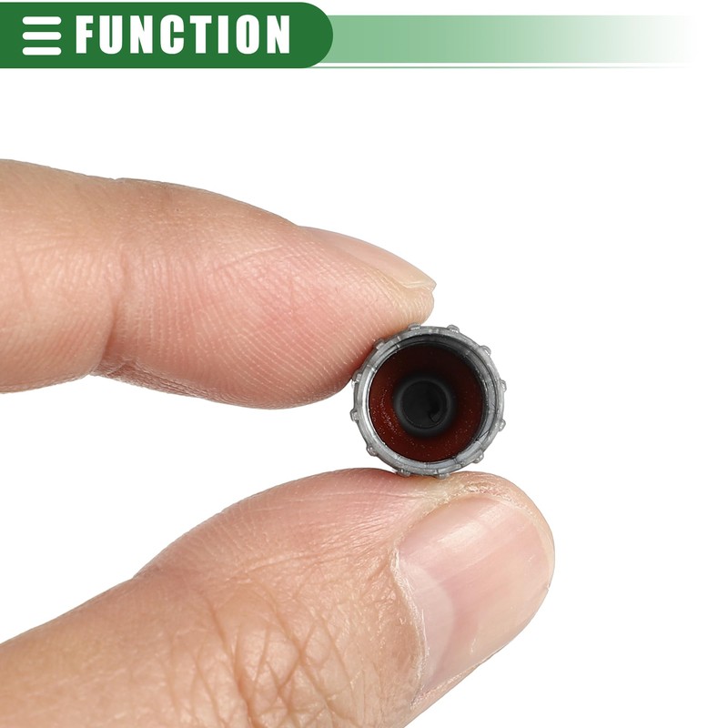 A ABSOPRO Universal Car SUV Tyre Valve Caps 12mm Plastic