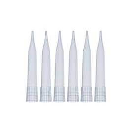 MUHWA 5ml Short Pipette Tip, 5mL Big Diameter Pipette Tips, Polypropylene (PP), Clear, Autoclable, Fit for Gilson、Rainin、CAPP etc.100pcs/bag