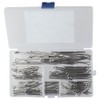 Fudeshe Cotter Pin Assortment 160pcs 304 Stainless Steel GB91 Clevis