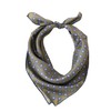 Prettystern Unisex Hand-Rolled Silk Neckerchief Silk Neckerchief for Men and