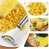 3PCS Corn Peeler Stripper Stainless Steel Corn Remover Handy Kitchen